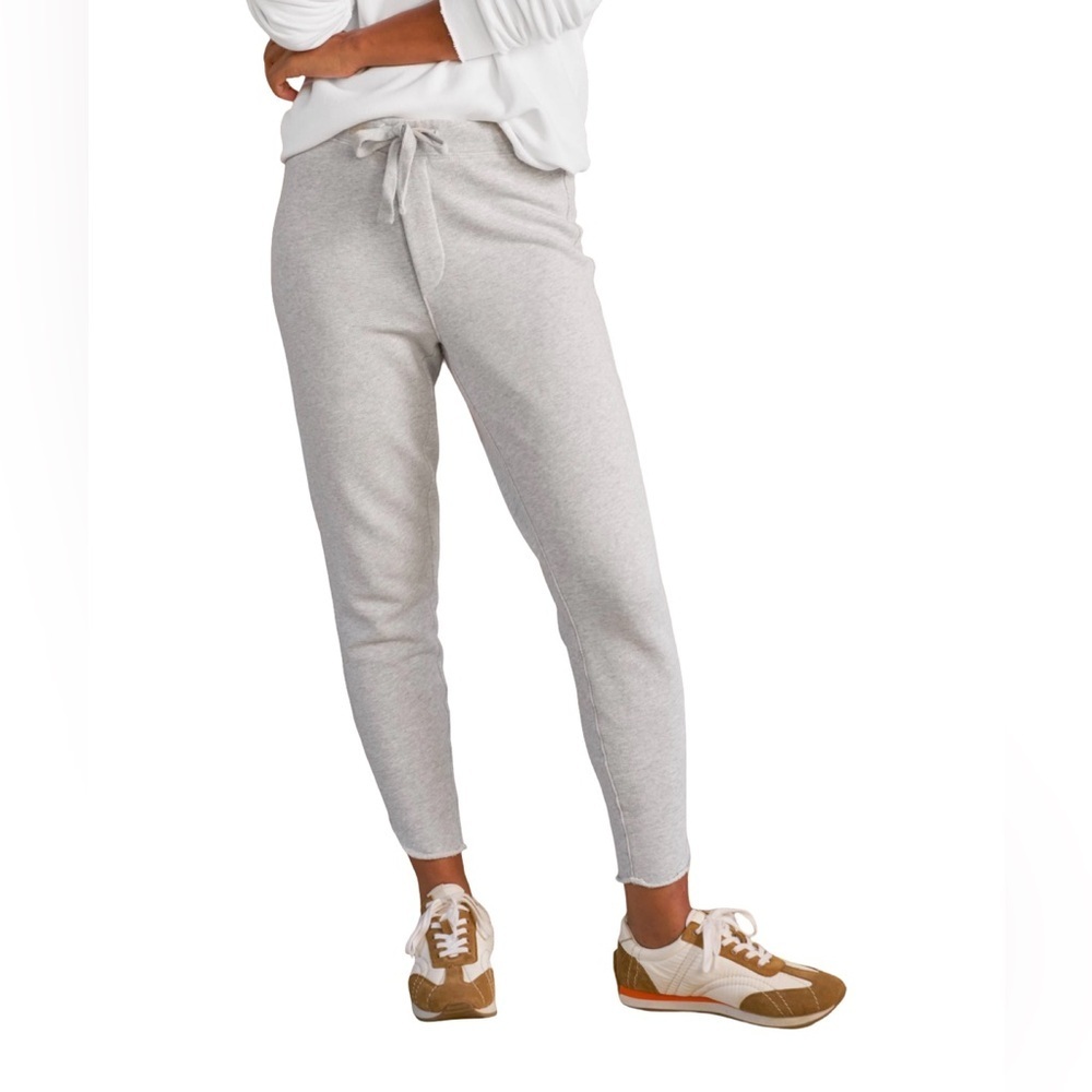 Frank & Eileen NWOT Christine Tulip Ankle SweatPant Gray Melange Size S